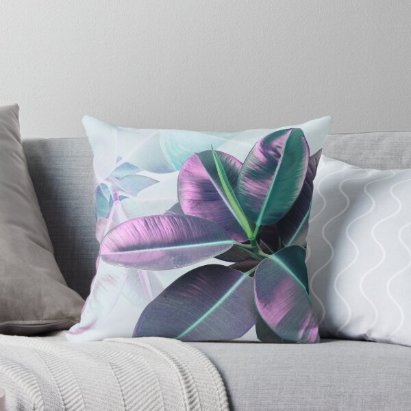 Item preview, Violet Tropical Plant, Ficus Elastica designed and sold by PrintsProject.