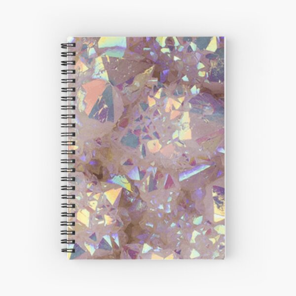 Angel Aura Quartz Spiral Notebook