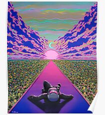 Sonnenuntergang Reise Poster
