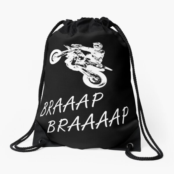 Braaap Braap Supermotolifestyle Mochila saco