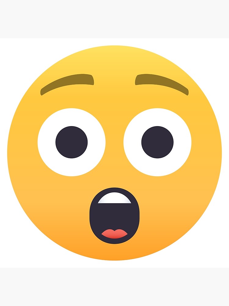 Impression sur toile  Emoji  au visage  tonn  JoyPixels 