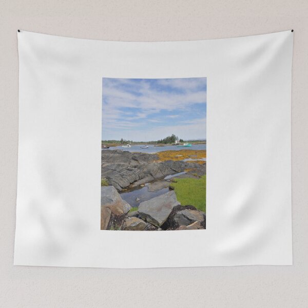 Item preview, Blue Rocks Harbor, Nova Scotia designed and sold by 2CrabbySisters.