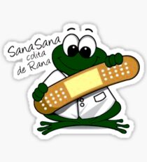 Sana Sana Colita De Rana Sticker