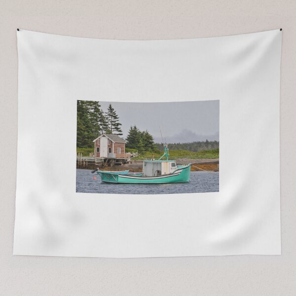 Item preview, Blue Rocks Harbor, Nova Scotia designed and sold by 2CrabbySisters.