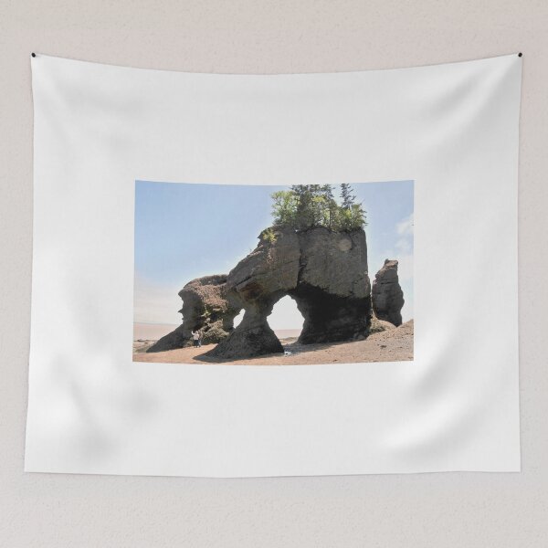 Item preview, Hopewell Rock Formations at Low Tide designed and sold by 2CrabbySisters.