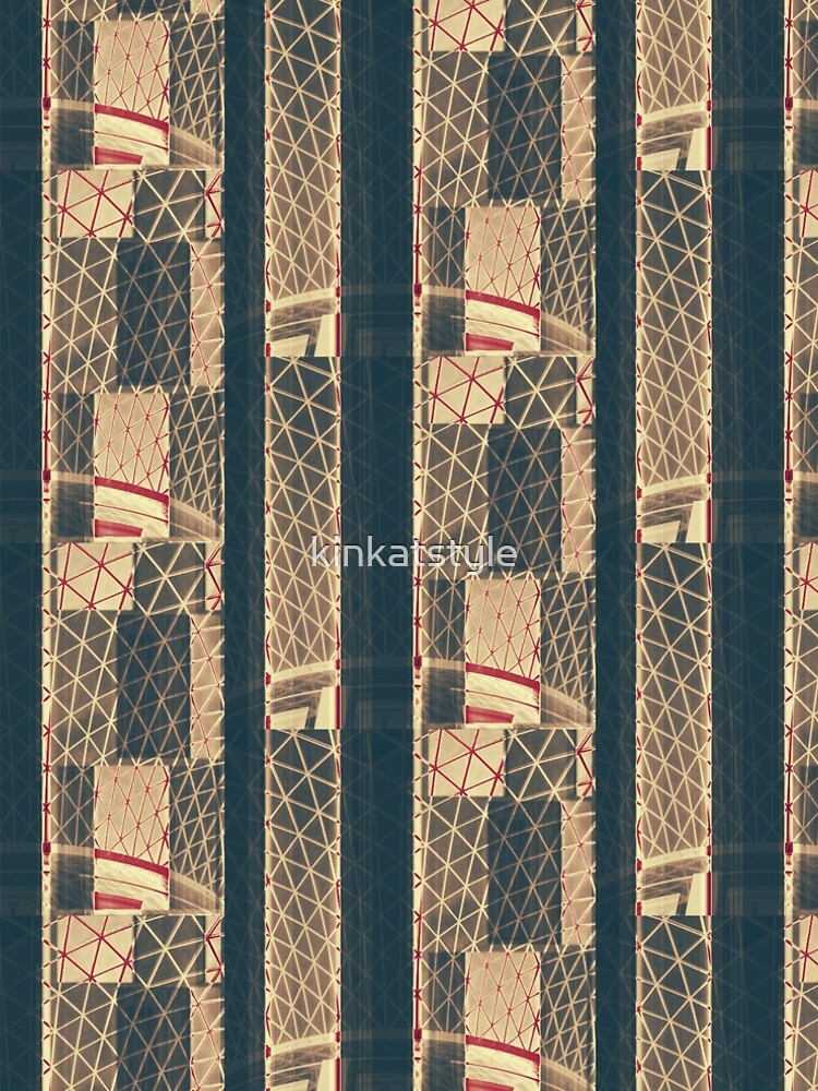 Thumbnail 4 of 4, A-Line Dress, Bamboo Net designed and sold by kinkatstyle.
