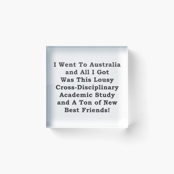 Item preview, The Good Place - I Went To Australia... designed and sold by SophieTakesPhot.