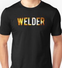 Cool Welder Sparks Graphic Welding T-shirt Unisex T-Shirt