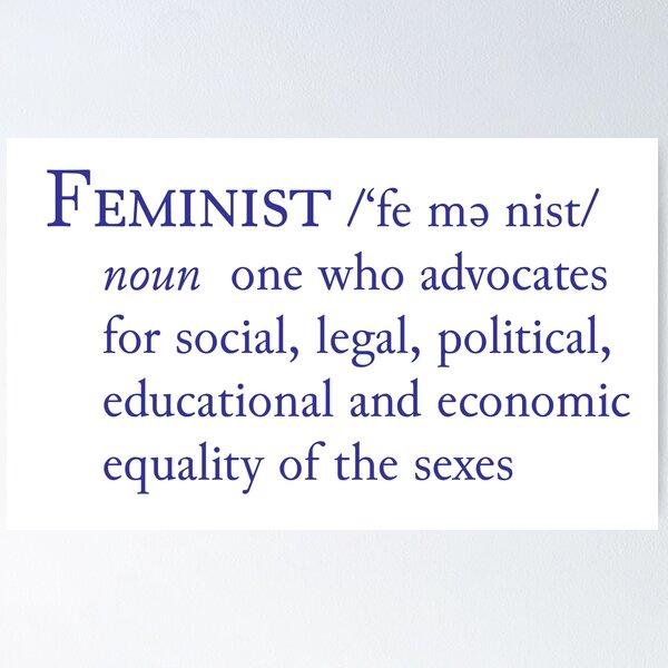 Artikelvorschau, Feministische Definition entworfen und verkauft von candhdesigns.