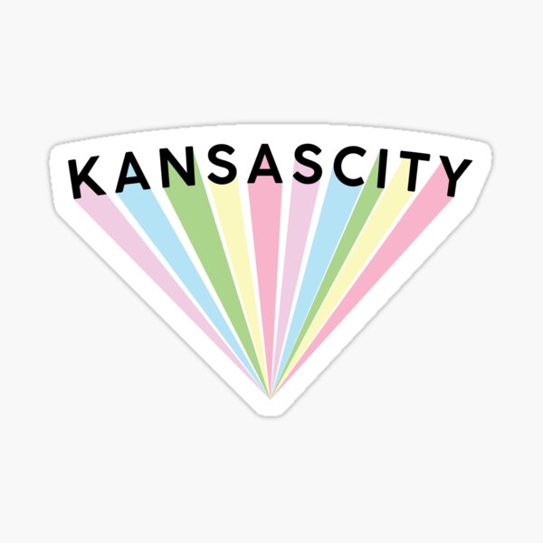 Kansas City Rainbow Sticker