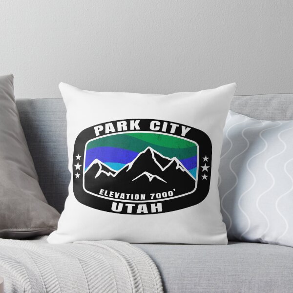 Item preview, PARK CITY UTAH MOUNTAINS SKIING SKI SNOWBOARD CROSSED SKIS 2 designed and sold by DESTINATIONS DECAL.