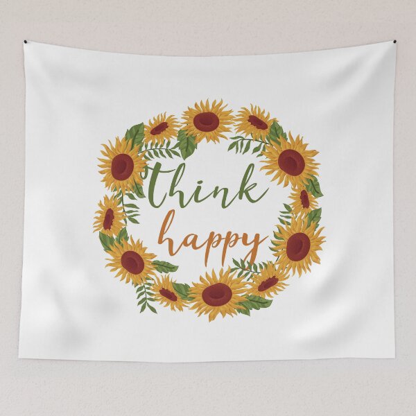 Item preview, Think happy designed and sold by BananaPrints.