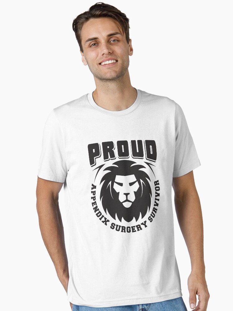 Thumbnail 1 von 7, Essential T-Shirt, Proud Appendix Surgery Survivor - Recovery Quotes Gift designt und verkauft von yeoys.