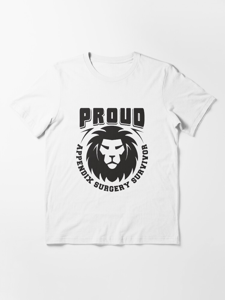 Thumbnail 3 von 7, Essential T-Shirt, Proud Appendix Surgery Survivor - Recovery Quotes Gift designt und verkauft von yeoys.