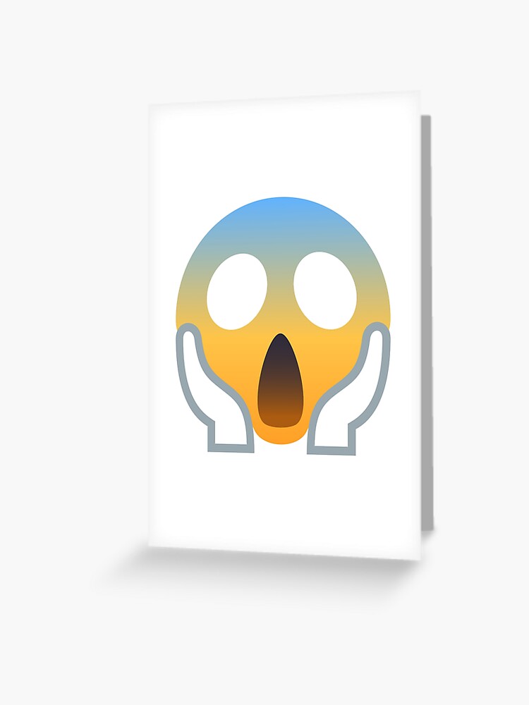 Face Screaming In Fear Emoji PNG Images & PSDs for Download