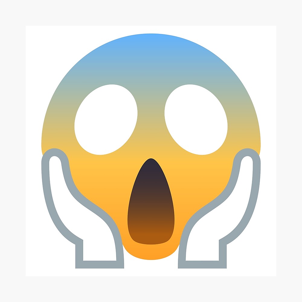 Emoji scream