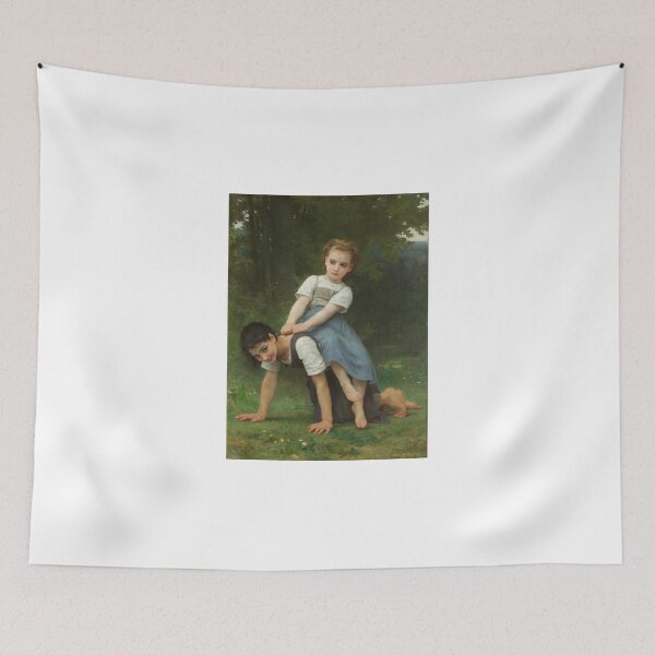 Item preview, The Horseback Ride (Bouguereau) designed and sold by ArtHistorical.