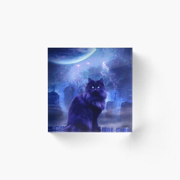 The Witches Familiar Acrylic Block