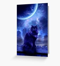 The Witches Familiar Greeting Card