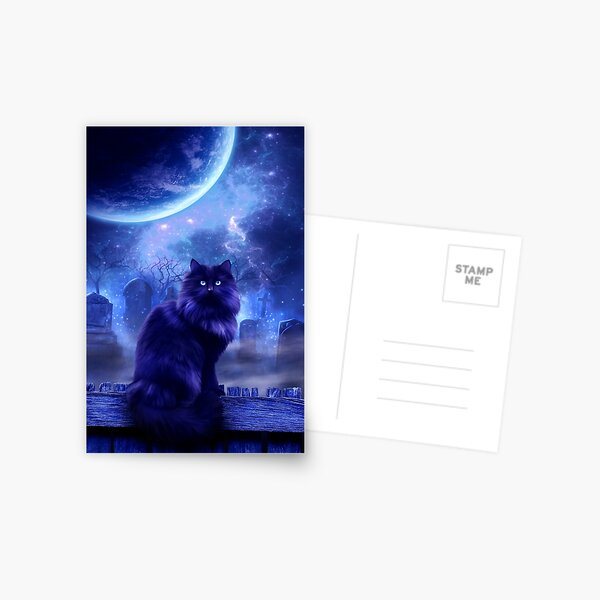 The Witches Familiar Postcard