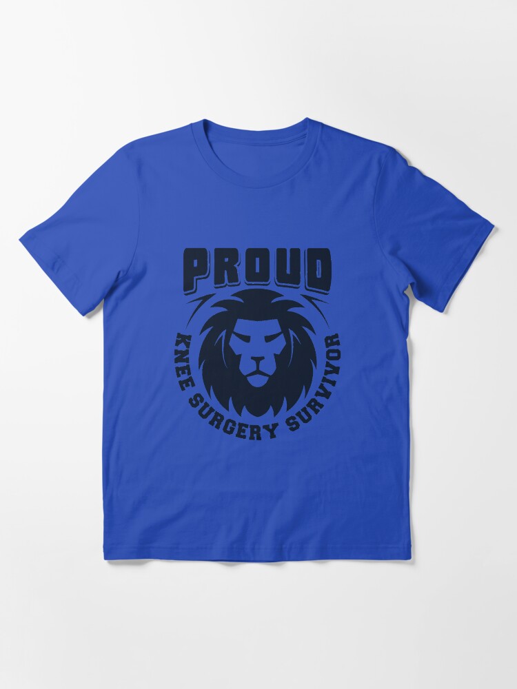 Thumbnail 3 von 7, Essential T-Shirt, Proud Knee Surgery Survivor - Recovery Quotes Gift designt und verkauft von yeoys.