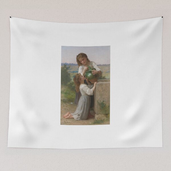 Item preview, At The Fountain (Bouguereau) designed and sold by ArtHistorical.
