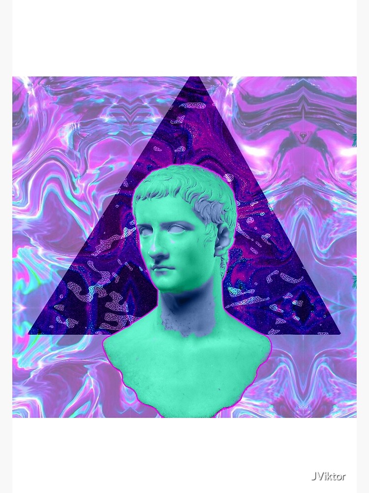 "Vaporwave Greek Bust" Poster for Sale by JViktor Redbubble