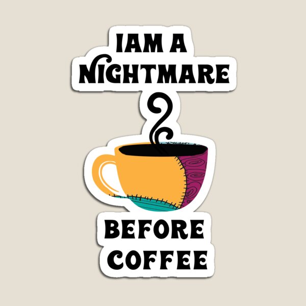 Item preview, I am a Nightmare Before Coffee Sally Mug Pattern designed and sold by amethystdesign.