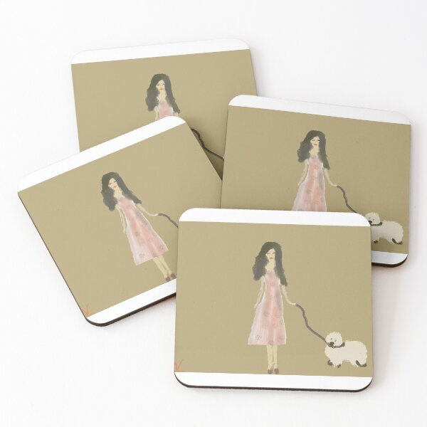 Item preview, Lady and the dog  designed and sold by Jasmine Blanc.