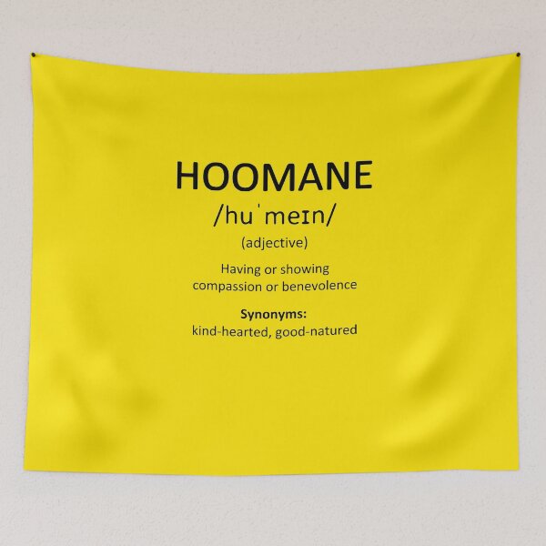 Item preview, Hoomane Definition - Light and Bright designed and sold by 4wordsmovement.