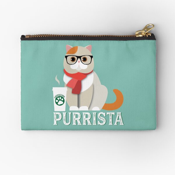 Purrista Cat Zipper Pouch