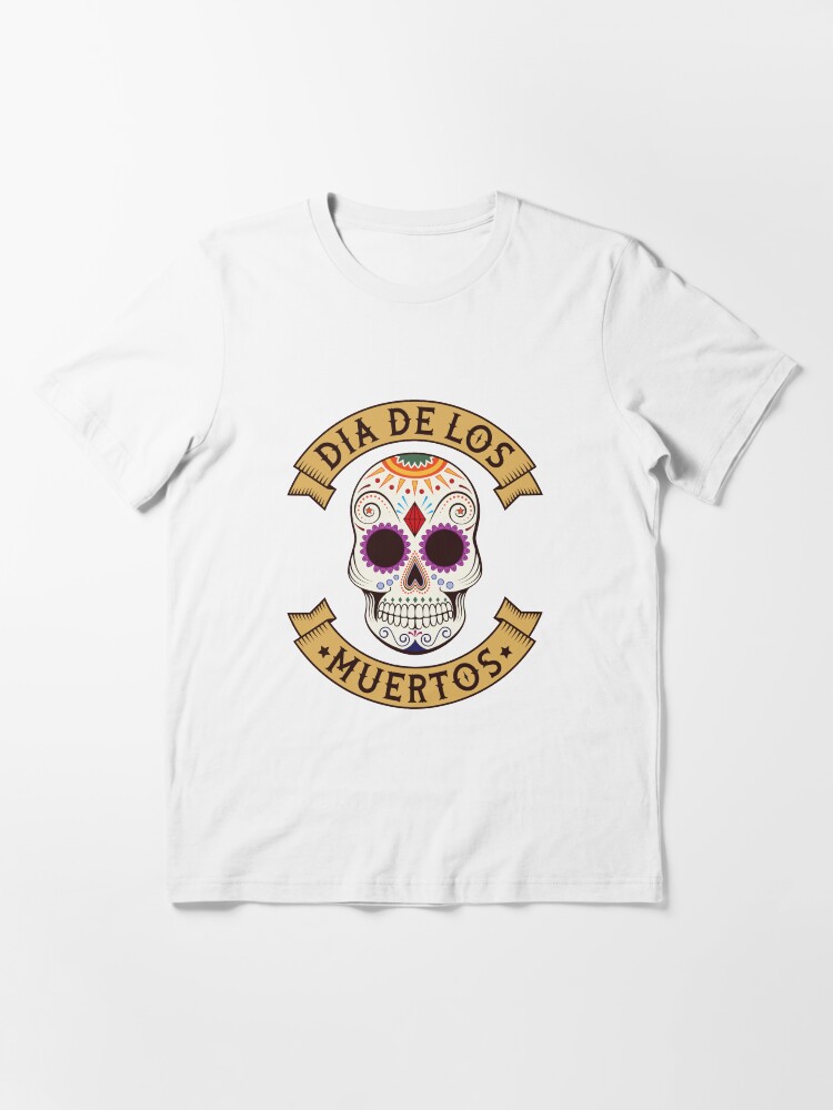 Alternative Ansicht von Dios De Los Muertos Skull Head - Day Of The Dead Gift Essential T-Shirt