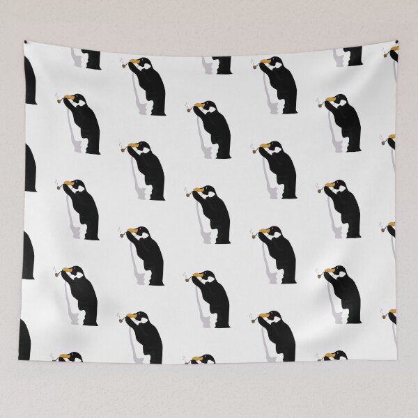 Item preview, Penguin Smoking A Pipe designed and sold by Slice-of-Pizzo.