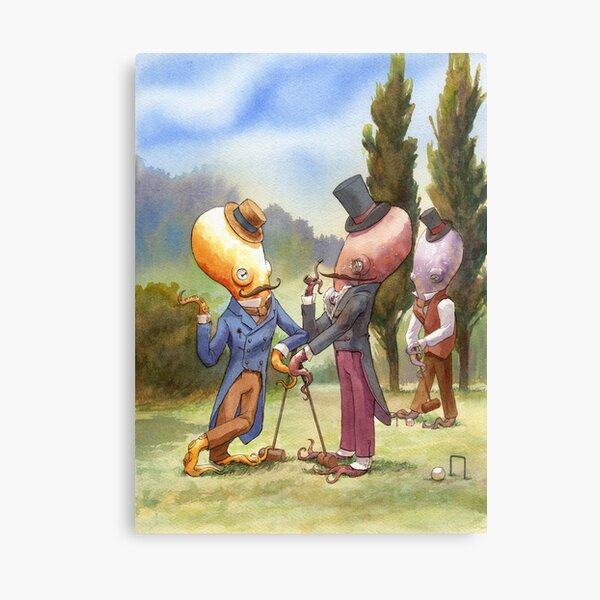 Item preview, Croquet Debate designed and sold by Krista Brennan.