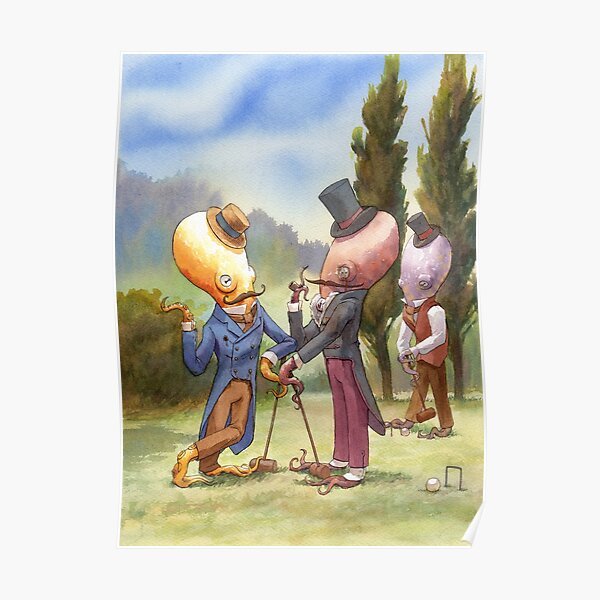 Croquet Debate Poster