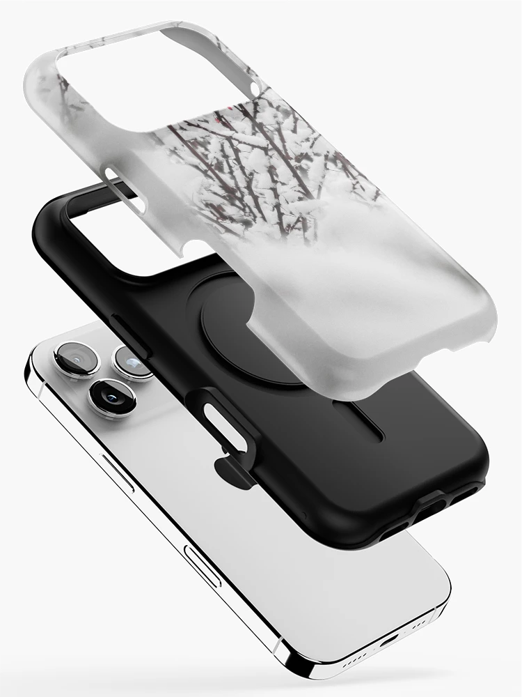 Thumbnail 2 of 4, iPhone Case, Winter Reds designed and sold by Shaynelee.