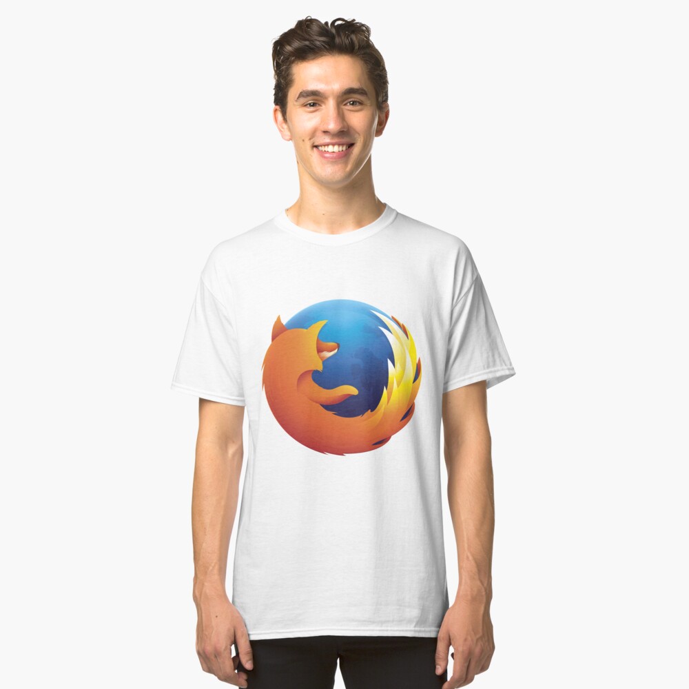 mozilla firefox t shirt