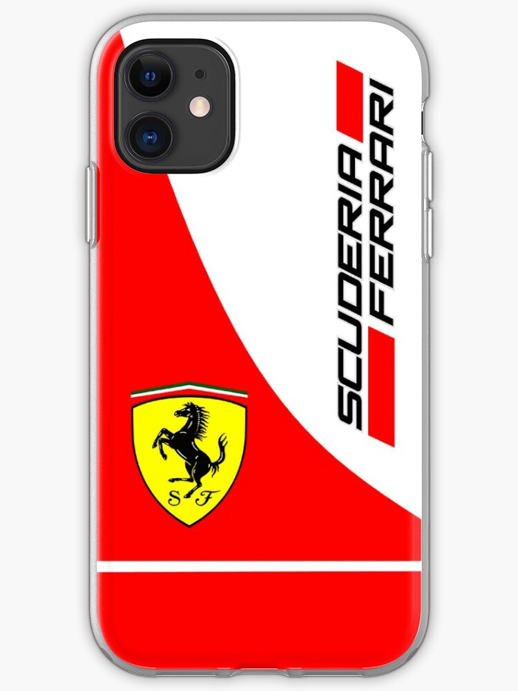 Scuderia Ferrari Logo Iphone Case By Charlottecgarc