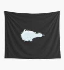 Whale humpback glowing Art Wall Tapestry