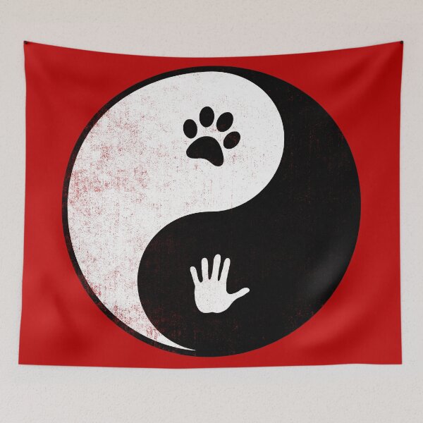 Item preview, Dog Human Yin Yang designed and sold by pholange.