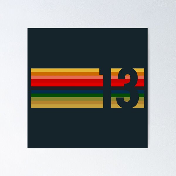 Item preview, 13 Doctor Rainbow Stripe Cosplay Costume Shirt designed and sold by fishbiscuit.