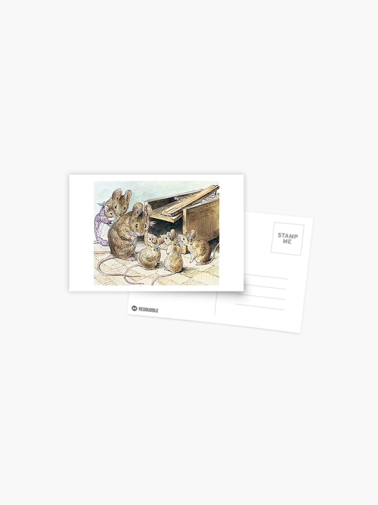 The Tale of Ginger and Pickles - Beatrix Potter Postcard for Sale by  forgottenbeauty