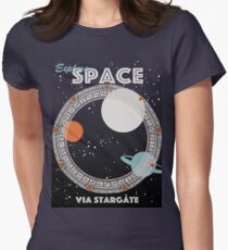 Explore Space Women's Fitted T-Shirt