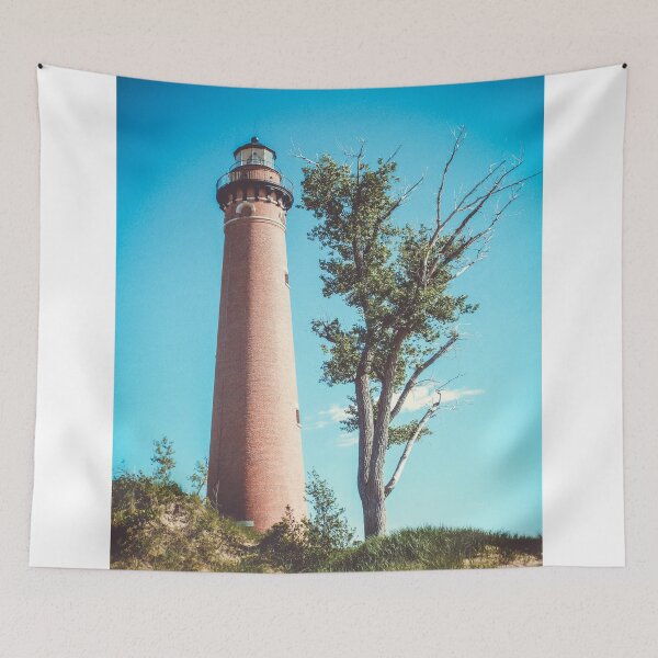 Item preview, Little Sable Point Lighthouse designed and sold by Selainae Tavros.