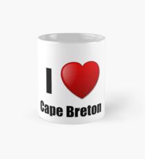 Cape Breton I Love City Lover Pride Funny Gift Idea Mug