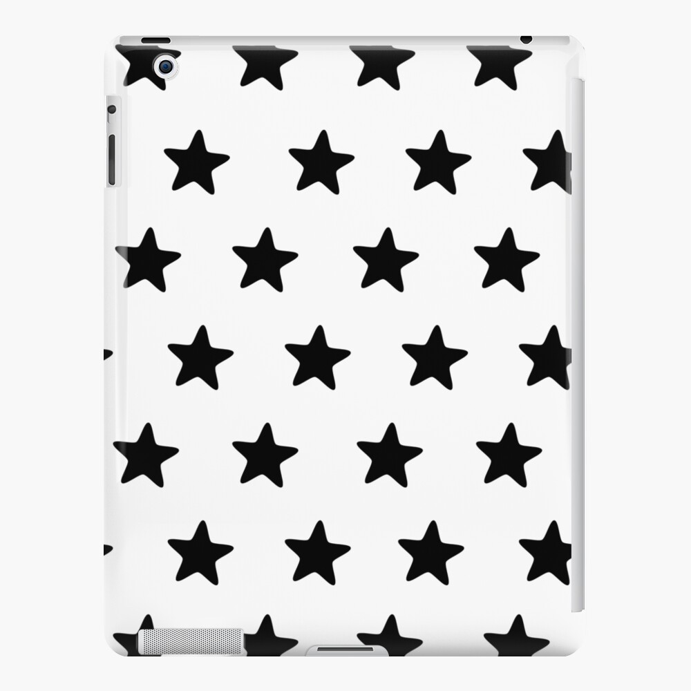 Be a star - black & white iPad Case & Skin
