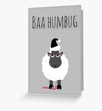 'Baa Humbug' Greeting Card