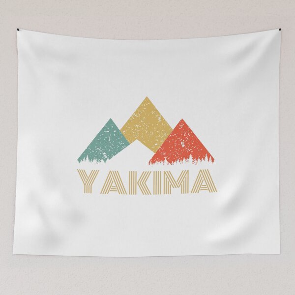 Item preview, Retro City of Yakima Mountain Shirt designed and sold by Theodore Cory.