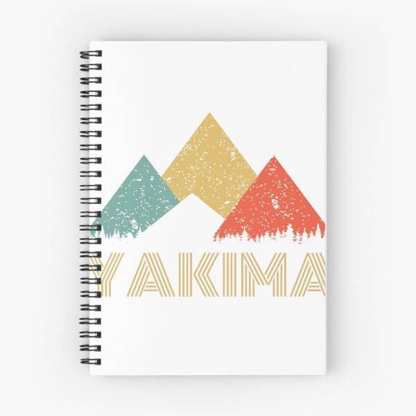 Item preview, Retro City of Yakima Mountain Shirt designed and sold by Theodore Cory.