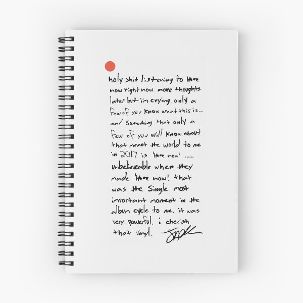 Item preview, 'Home Now' in Jack Antonoff's Handwriting designed and sold by Makayla Bergasse.
